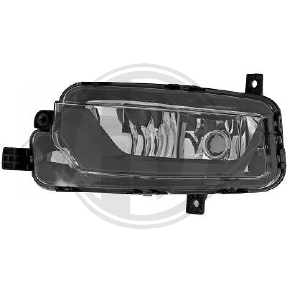 DIEDERICHS Tågelygte 2274289 H11 venstre for VW