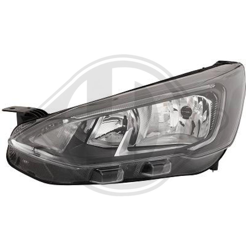 DIEDERICHS Forlygte 1530983 H1/H7 venstre for FORD