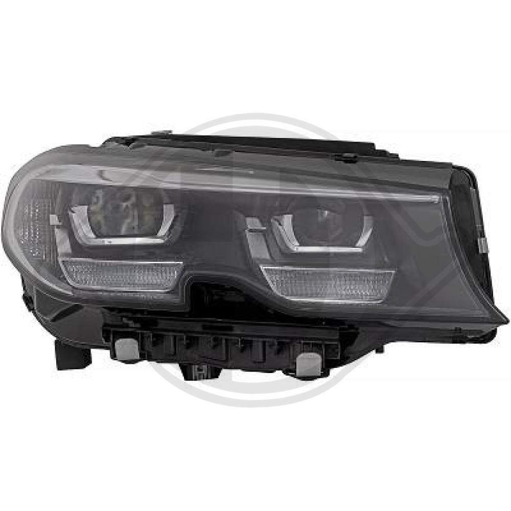 DIEDERICHS Forlygte 1219980 LED højre for BMW