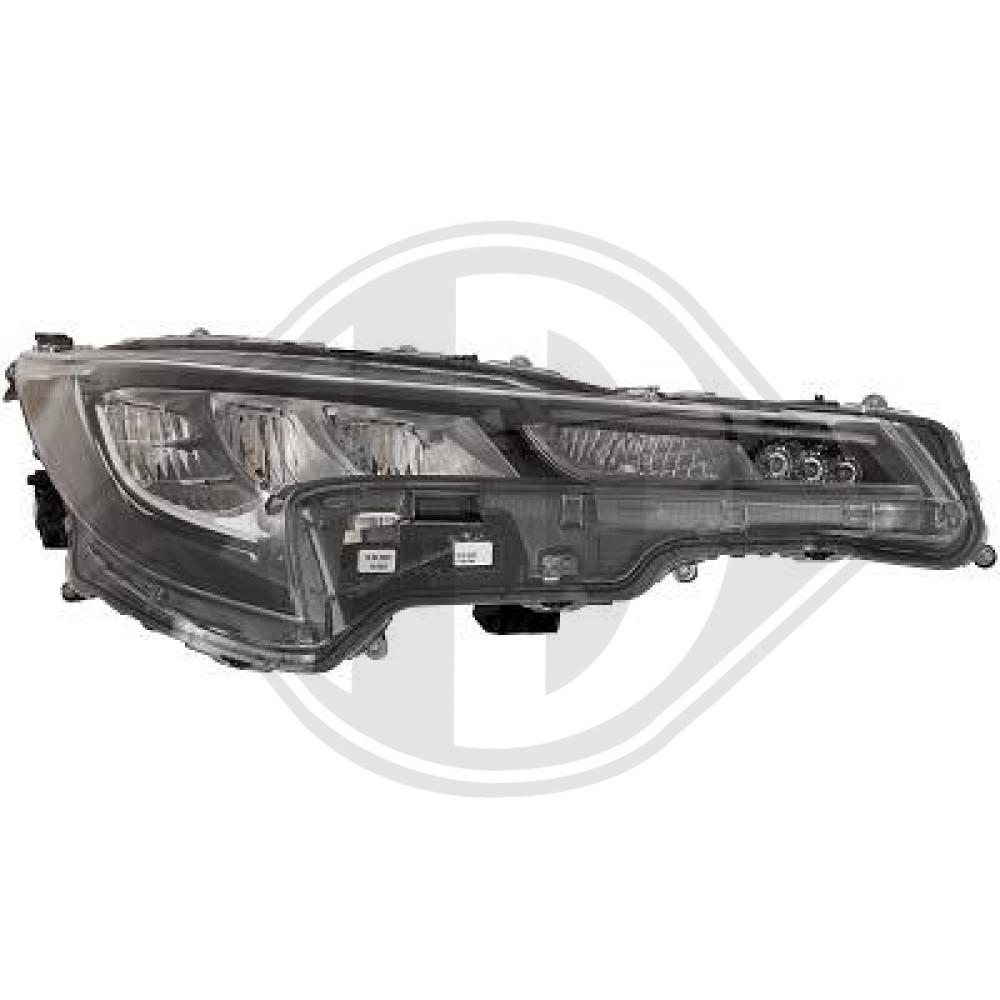 DIEDERICHS Forlygte 6661080 LED højre for TOYOTA