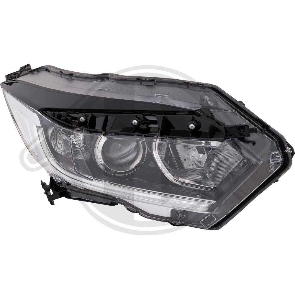 DIEDERICHS Forlygte 5292180 H11/HB3 højre for HONDA