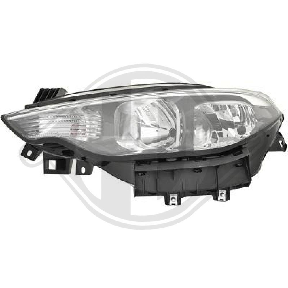 DIEDERICHS Forlygte 3464183 PY21W venstre for FIAT
