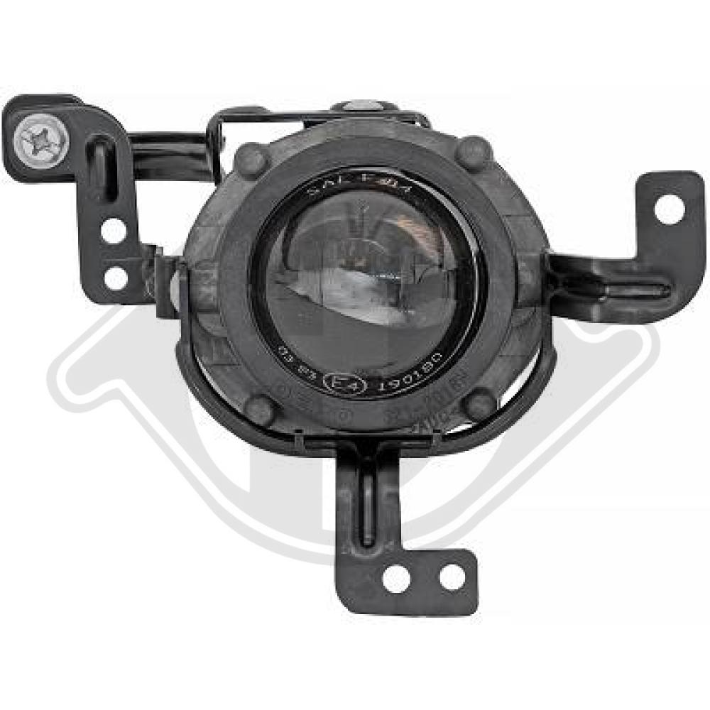 DIEDERICHS Tågelygte 6554188 HB4 højre for KIA