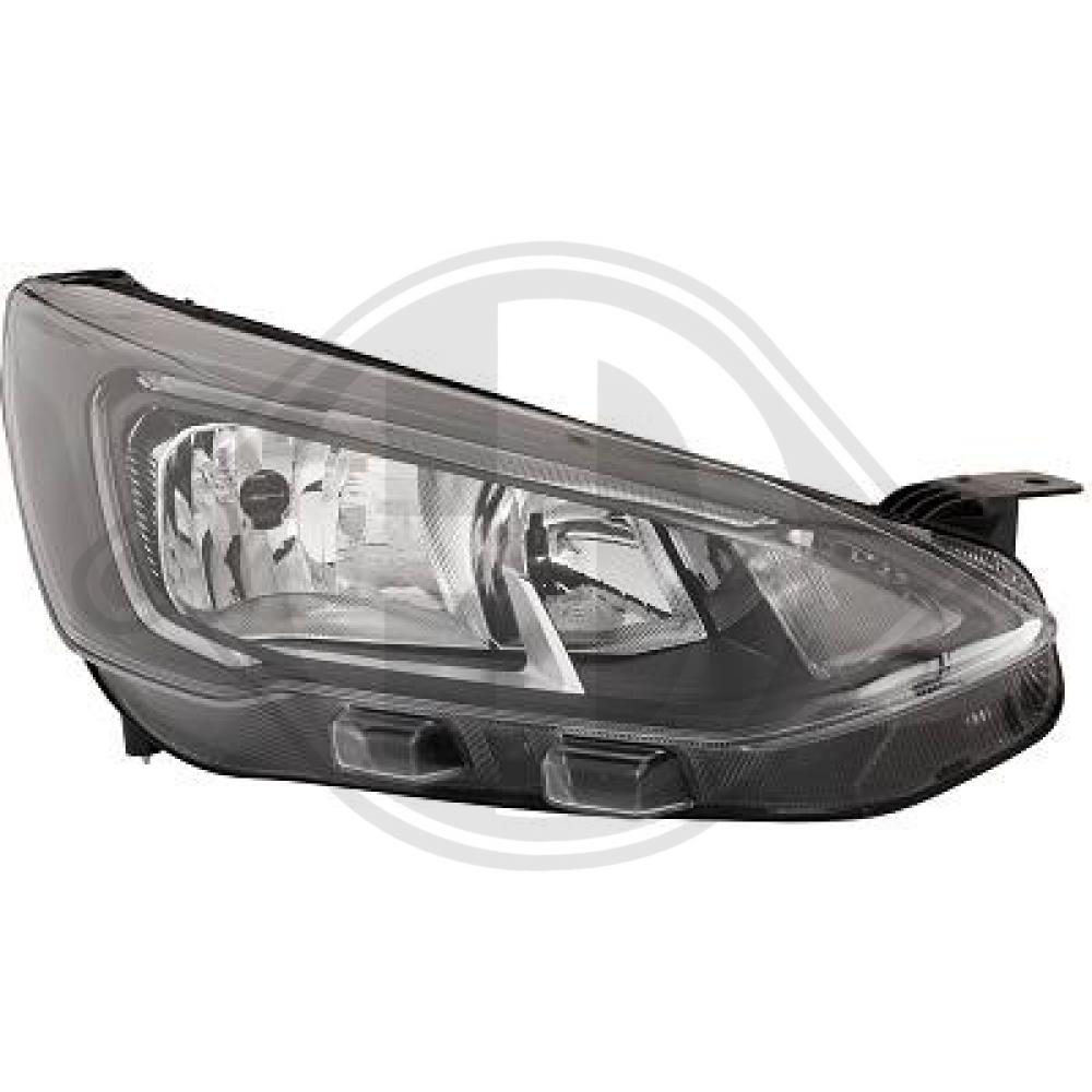 DIEDERICHS Forlygte 1530982 H1/H7 højre for FORD