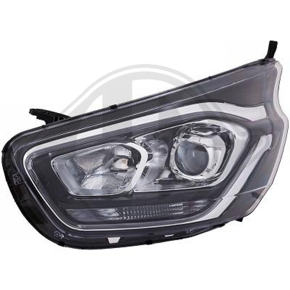 DIEDERICHS Forlygte 1456183 H1 venstre for FORD