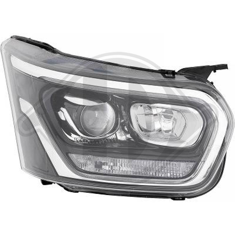 DIEDERICHS Forlygte 1457184 H11 højre for FORD