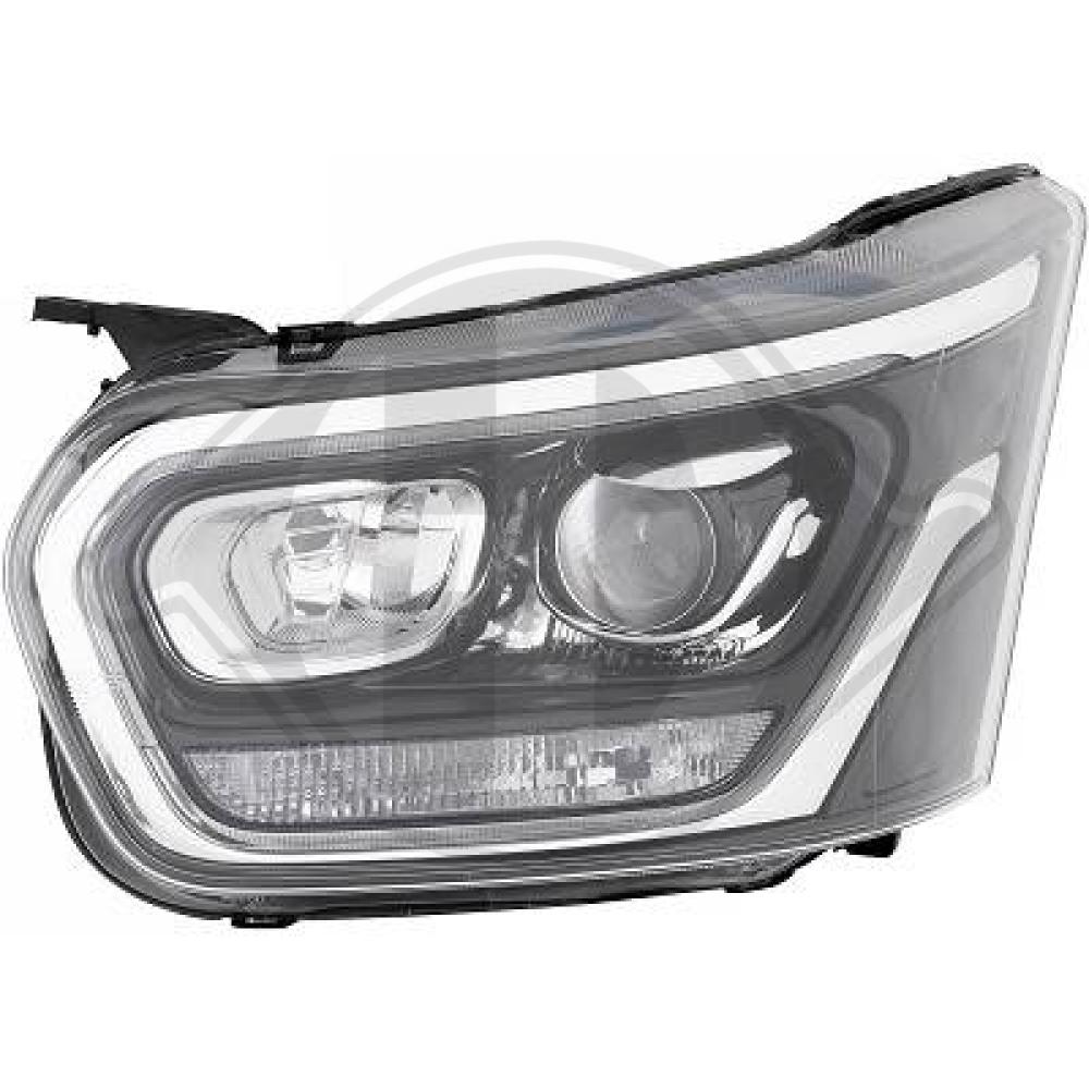 DIEDERICHS Forlygte 1457185 H11 venstre for FORD