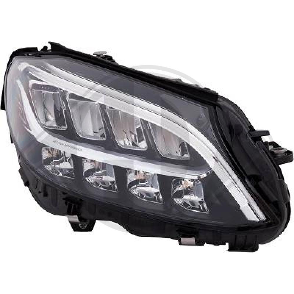 DIEDERICHS Forlygte 1673184 LED højre for MERCEDES-BENZ