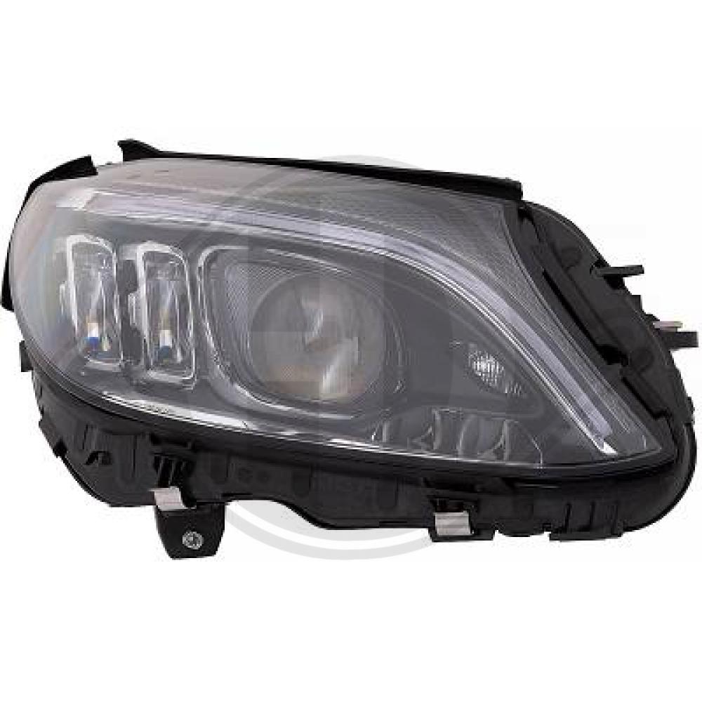 DIEDERICHS Forlygte 1673186 LED højre for MERCEDES-BENZ