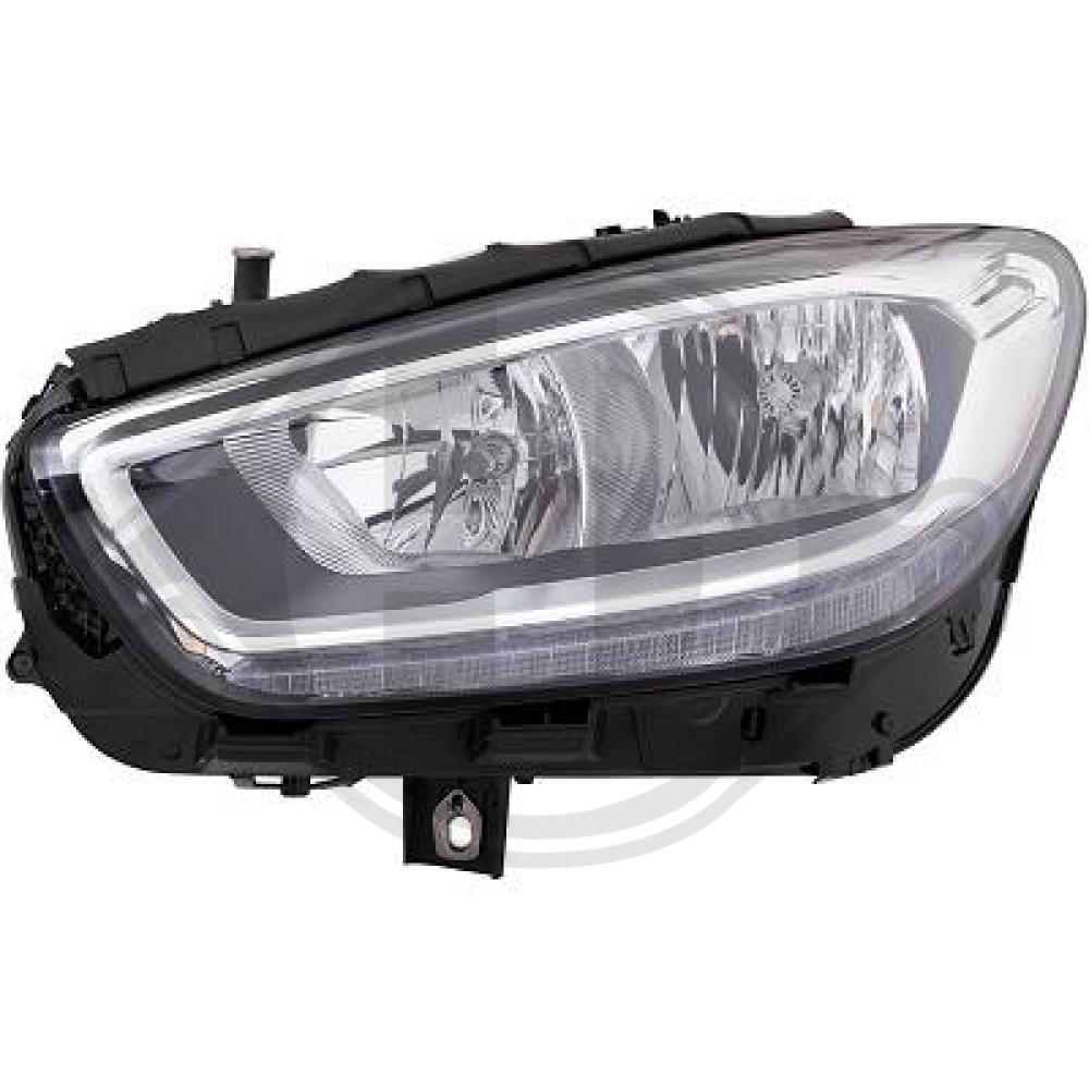 DIEDERICHS Forlygte 1687081 LED venstre for MERCEDES-BENZ