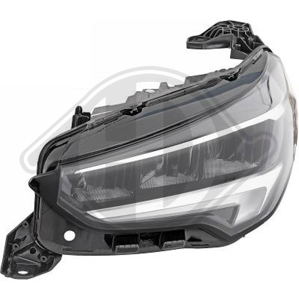 DIEDERICHS Forlygte 1816081 LED venstre for OPEL
