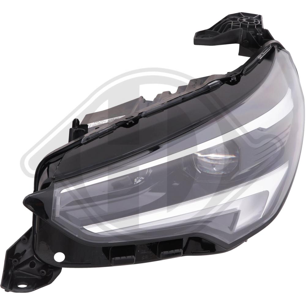 DIEDERICHS Forlygte 1816083 LED højre for OPEL