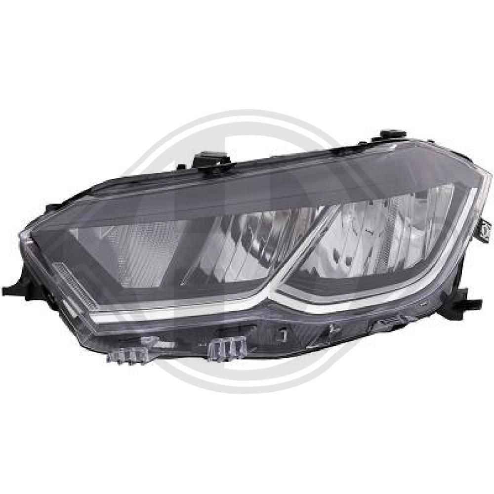 DIEDERICHS Forlygte 2209181 venstre for VW