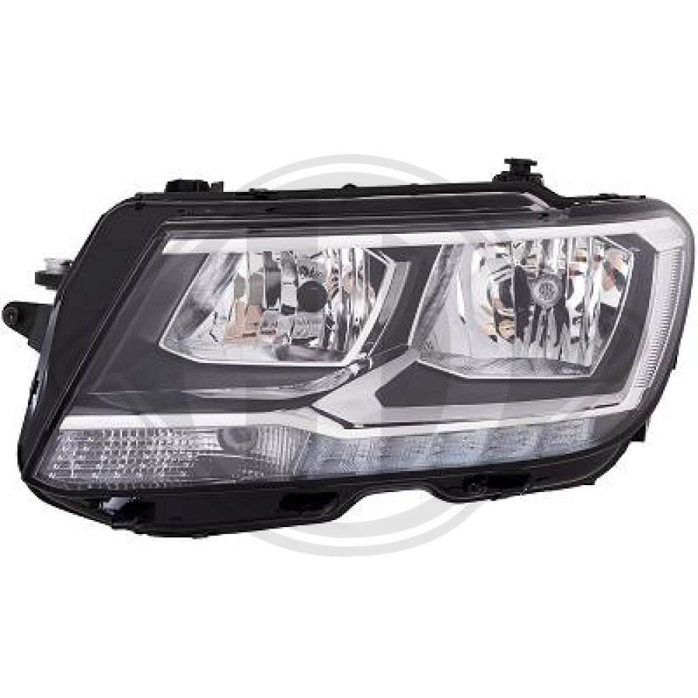 DIEDERICHS Forlygte 2256983 LED venstre for VW