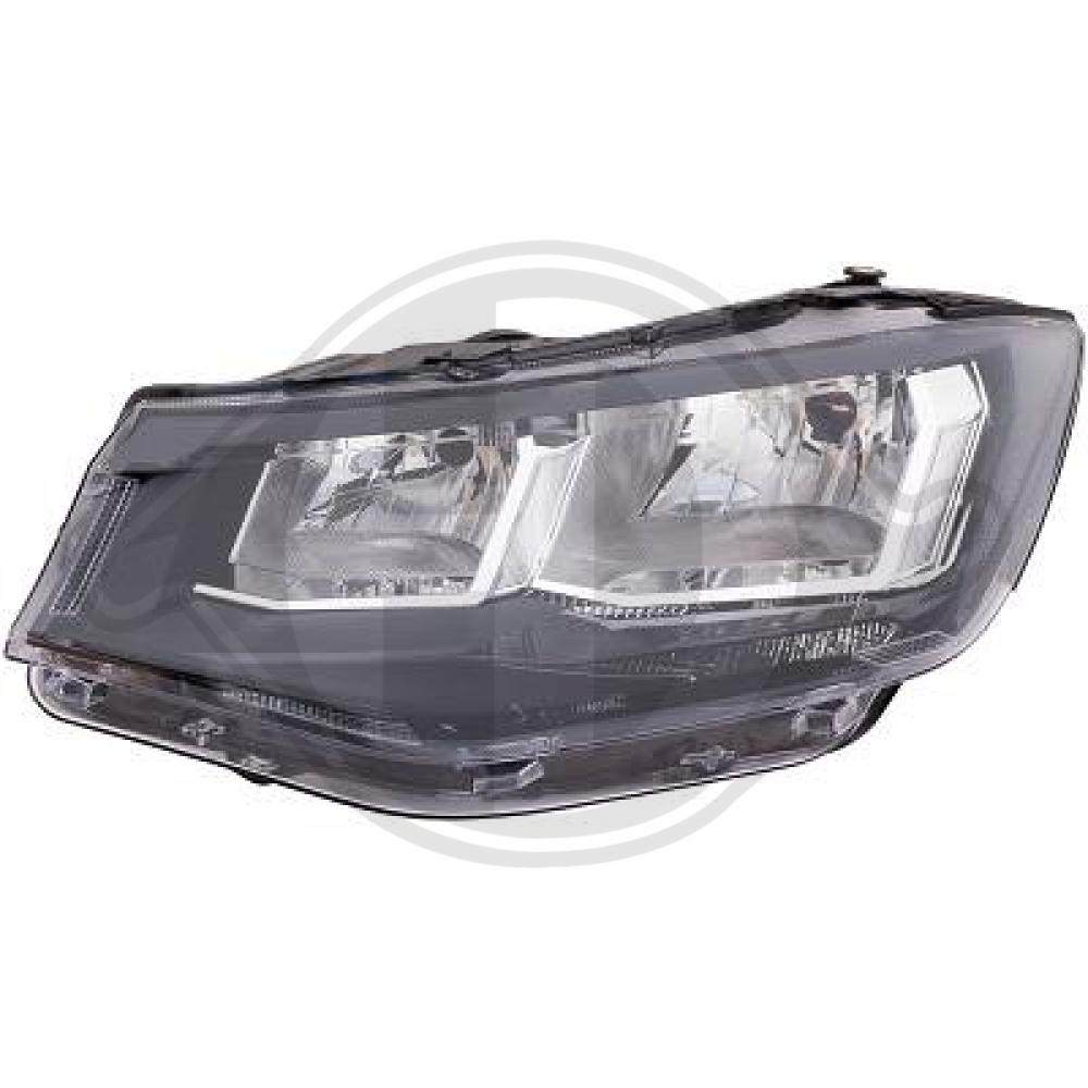 DIEDERICHS Forlygte 2298683 PY21W venstre for VW