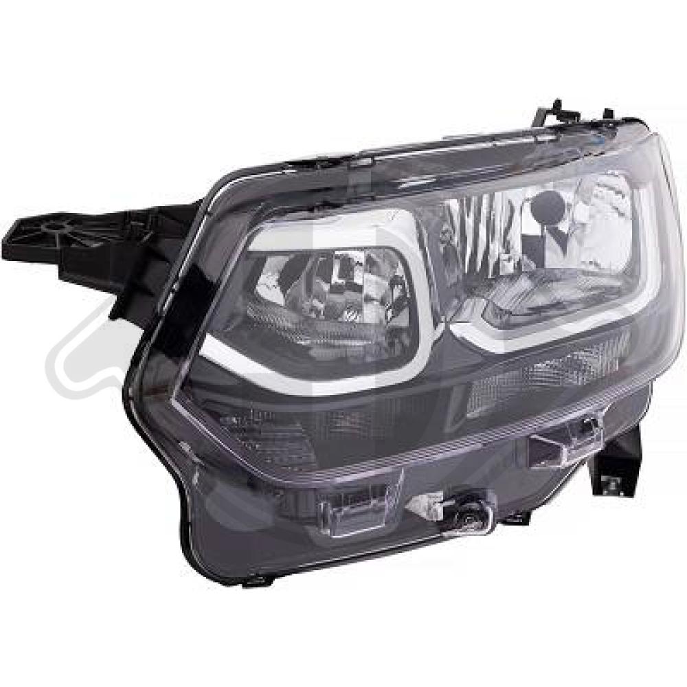 DIEDERICHS Forlygte 4014881 H7/H1 venstre for CITROËN