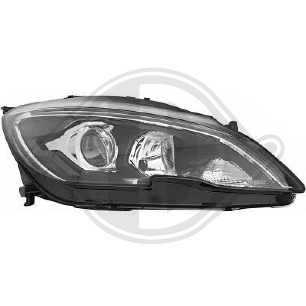 DIEDERICHS Forlygte 4236182 H7 højre for PEUGEOT