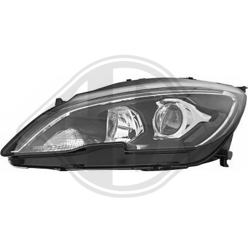 DIEDERICHS Forlygte 4236183 H7 venstre for PEUGEOT