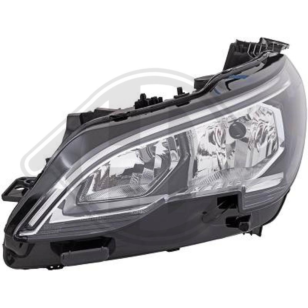 DIEDERICHS Forlygte 4236487 PWY24W venstre for PEUGEOT