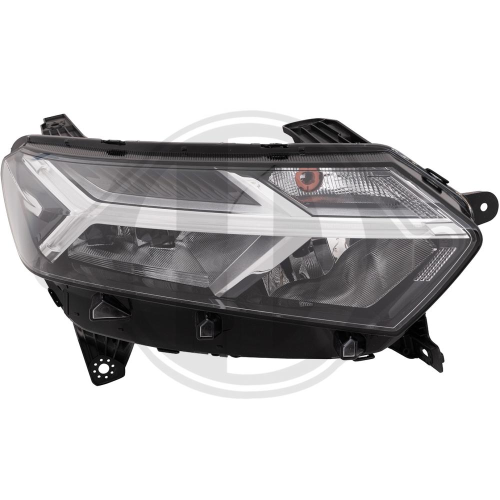 DIEDERICHS Forlygte 4457980 LED højre for DACIA