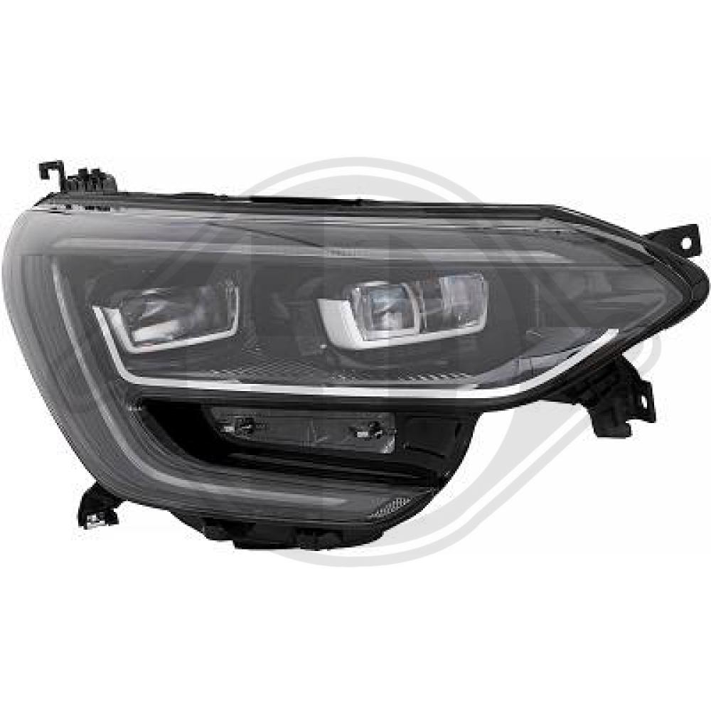 DIEDERICHS Forlygte 4467984 LED højre for RENAULT