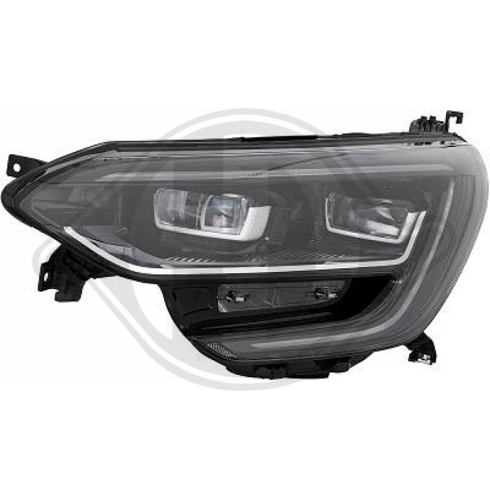 DIEDERICHS Forlygte 4467985 LED venstre for RENAULT