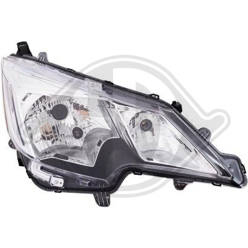 DIEDERICHS Forlygte 5831080 W5W højre for MITSUBISHI
