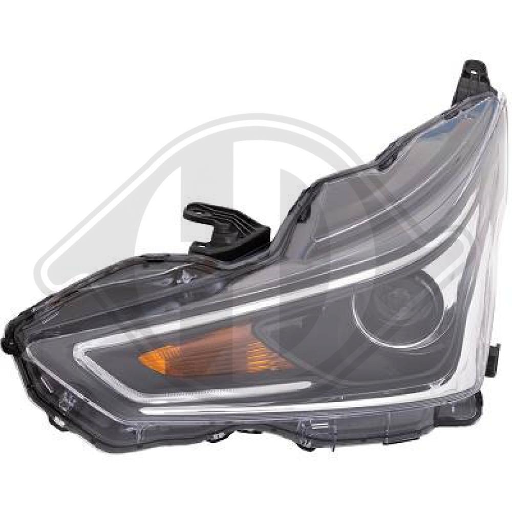 DIEDERICHS Forlygte 6601181 LED venstre for TOYOTA