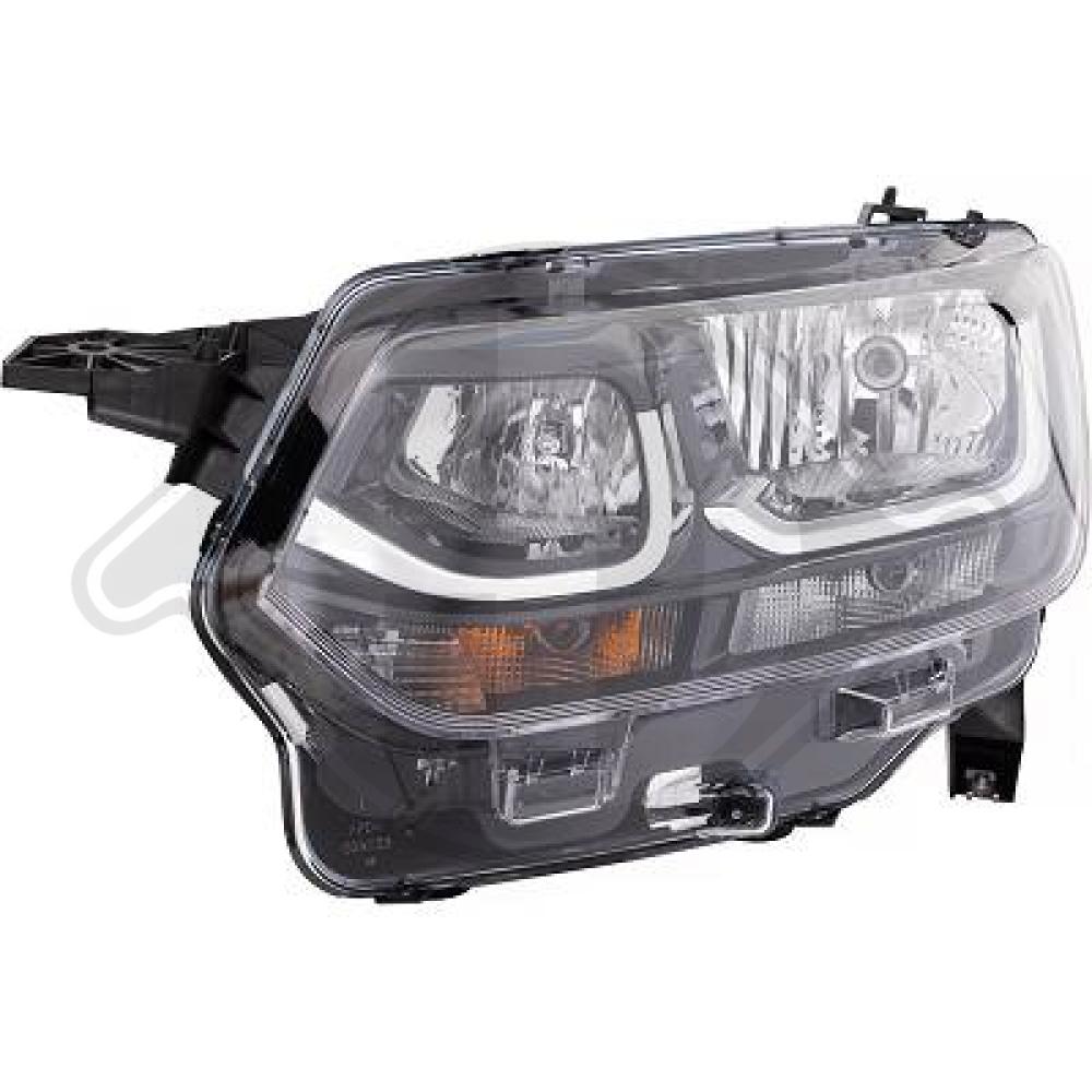 DIEDERICHS Forlygte 6696081 W21/5W venstre for TOYOTA