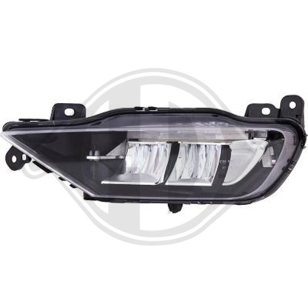 DIEDERICHS Tågelygte 7677089 LED venstre for VOLVO