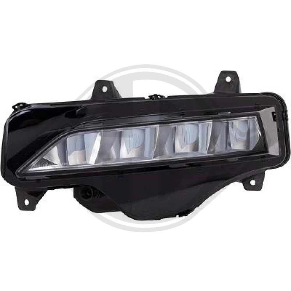 DIEDERICHS Tågelygte 7833089 venstre for SKODA