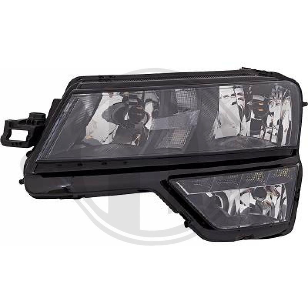 DIEDERICHS Forlygte 7870983 LED venstre for SKODA