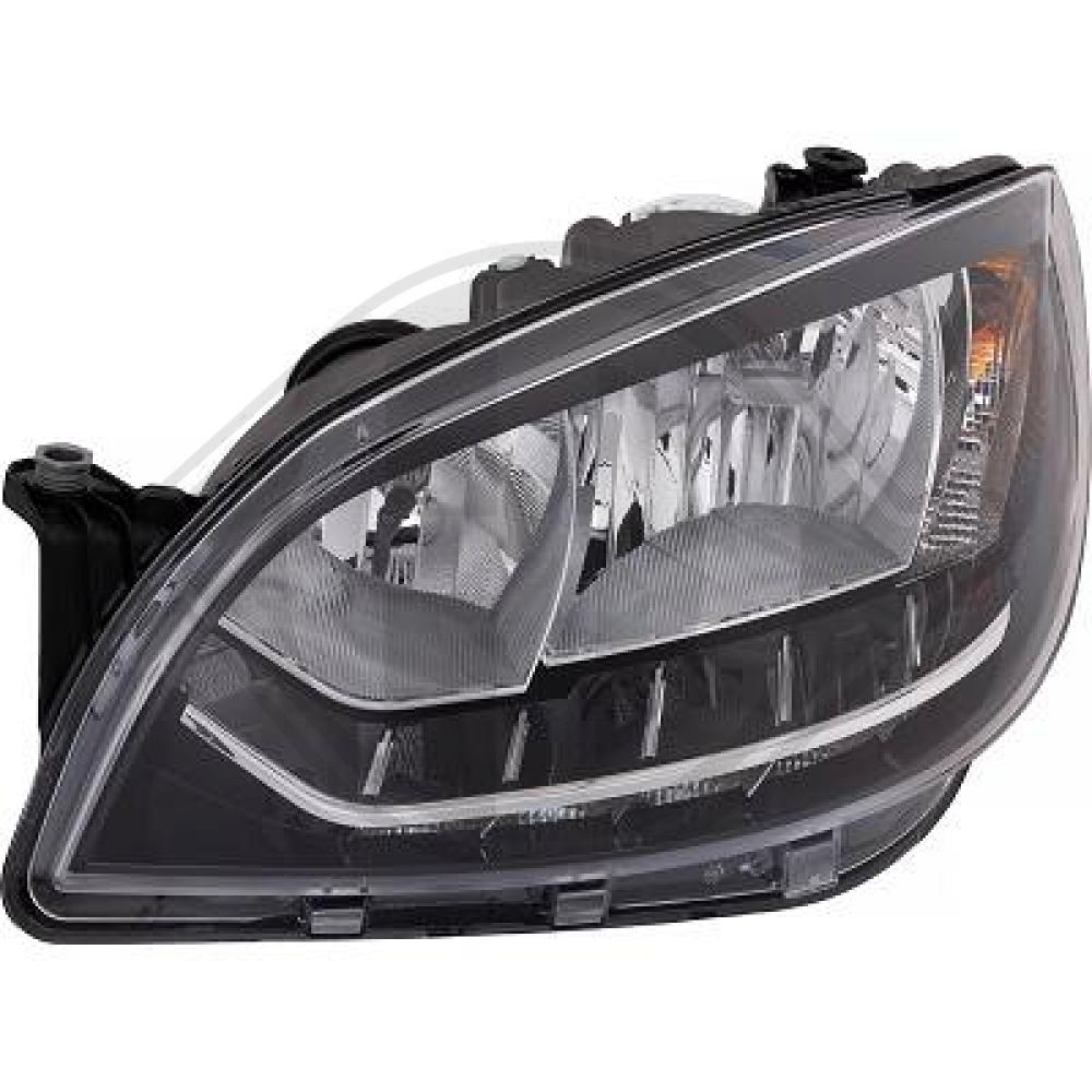 DIEDERICHS Forlygte 7851181 LED venstre for SKODA