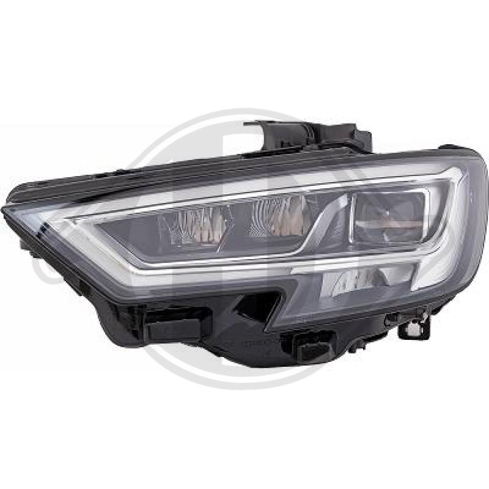 DIEDERICHS Forlygte 1033285 LED venstre for AUDI