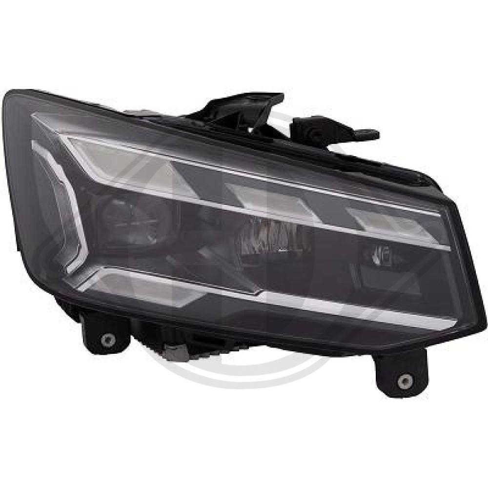 DIEDERICHS Forlygte 1055086 LED højre for AUDI