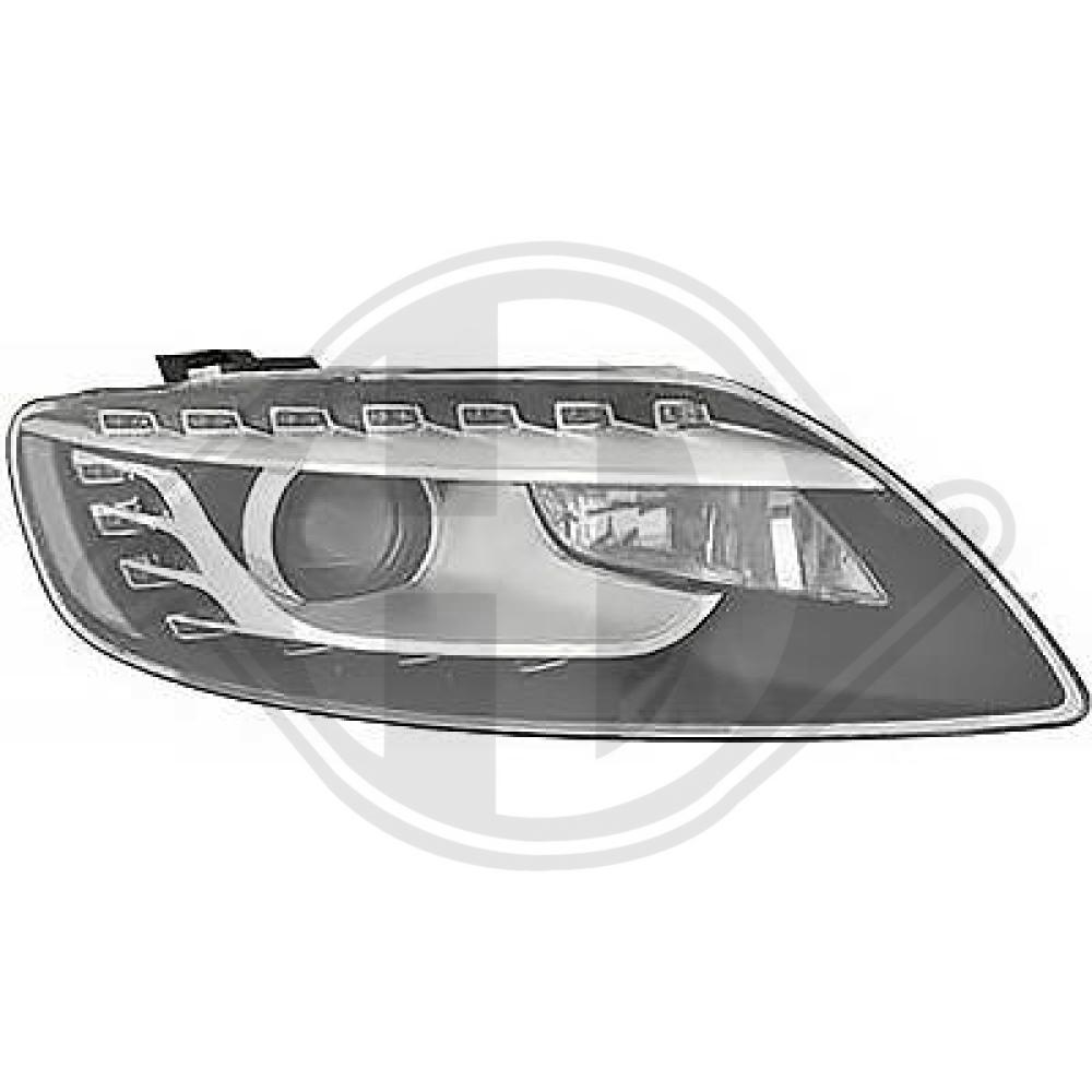 DIEDERICHS Forlygte 1096984 LED højre for AUDI