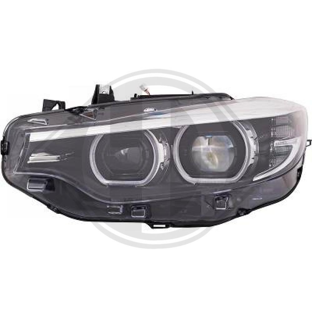 DIEDERICHS Forlygte 1245185 LED venstre for BMW