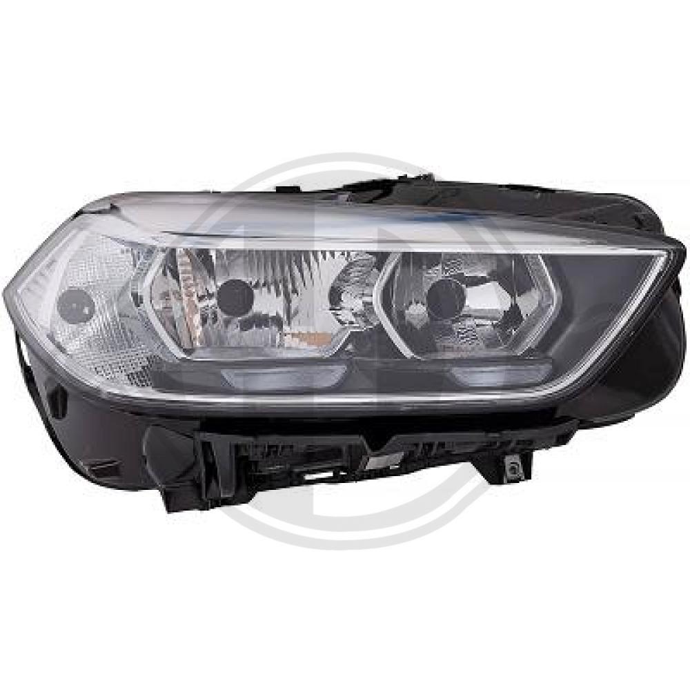 DIEDERICHS Forlygte 1282980 PY21W højre for BMW