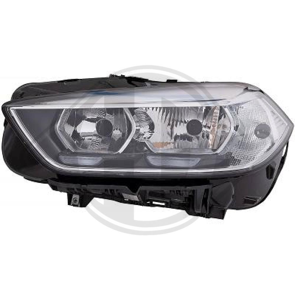 DIEDERICHS Forlygte 1282981 PY21W venstre for BMW