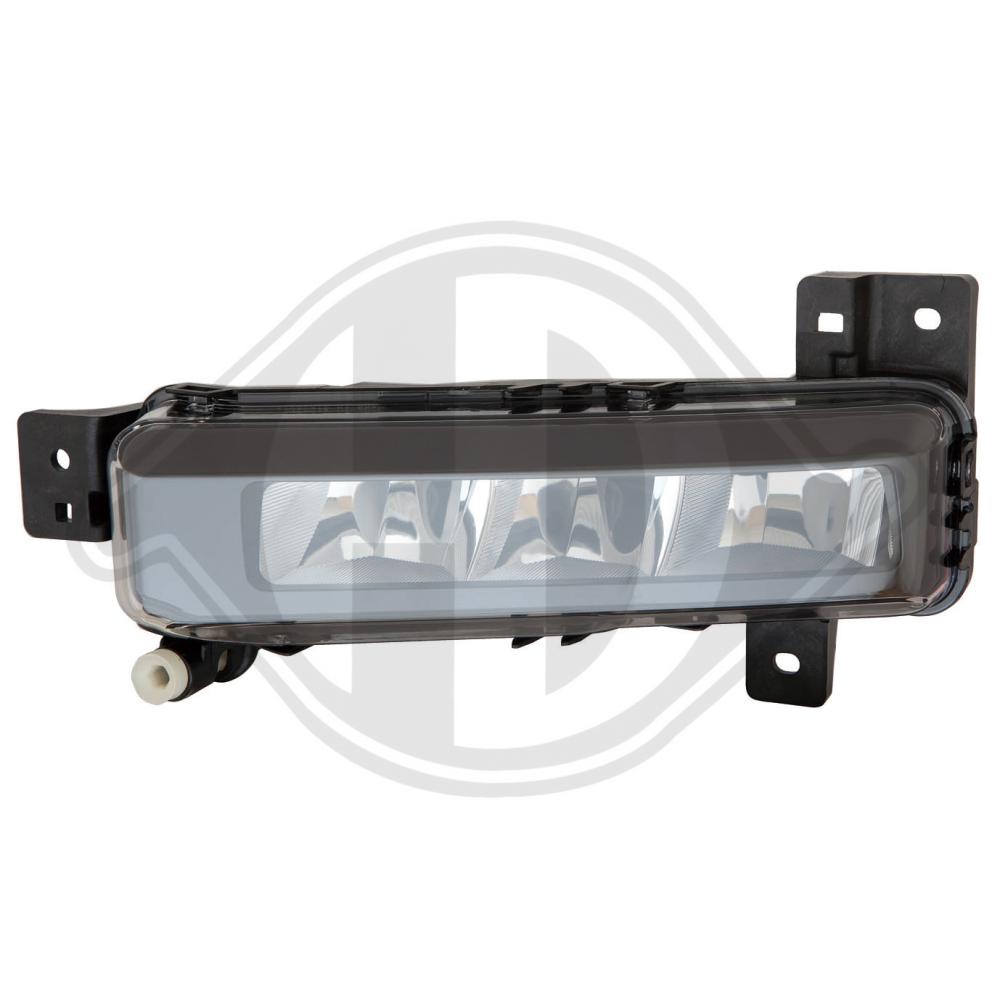 DIEDERICHS Tågelygte 1240188 højre for BMW