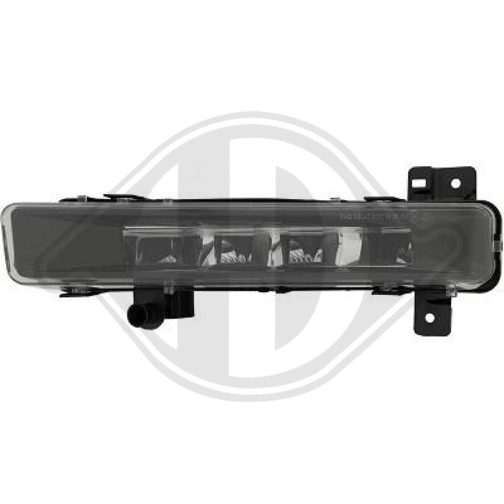 DIEDERICHS Tågelygte 1226088 højre for BMW