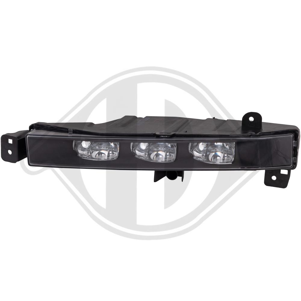 DIEDERICHS Tågelygte 1260089 venstre for BMW
