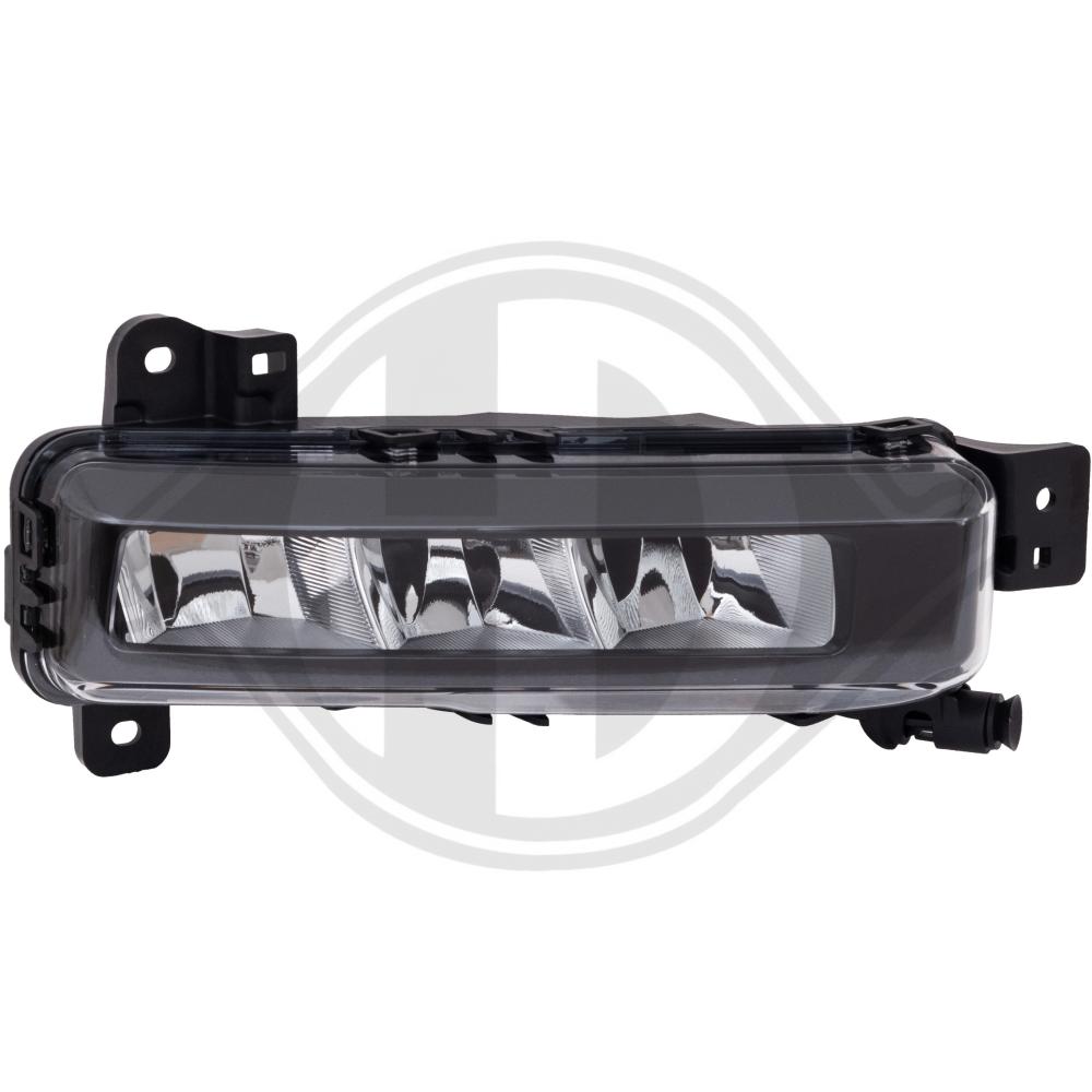 DIEDERICHS Tågelygte 1282088 højre for BMW