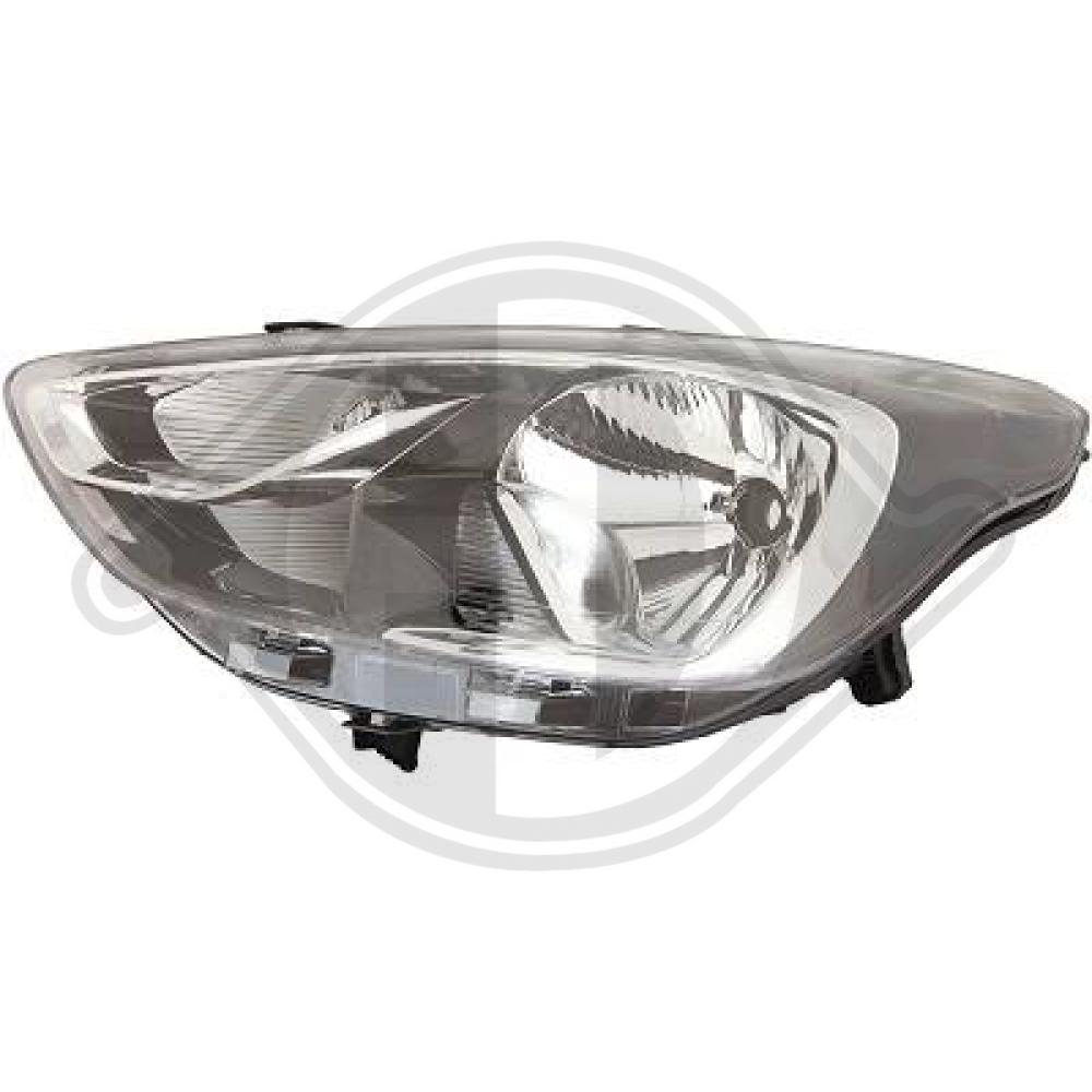 DIEDERICHS Forlygte 1462081 H4 venstre for FORD