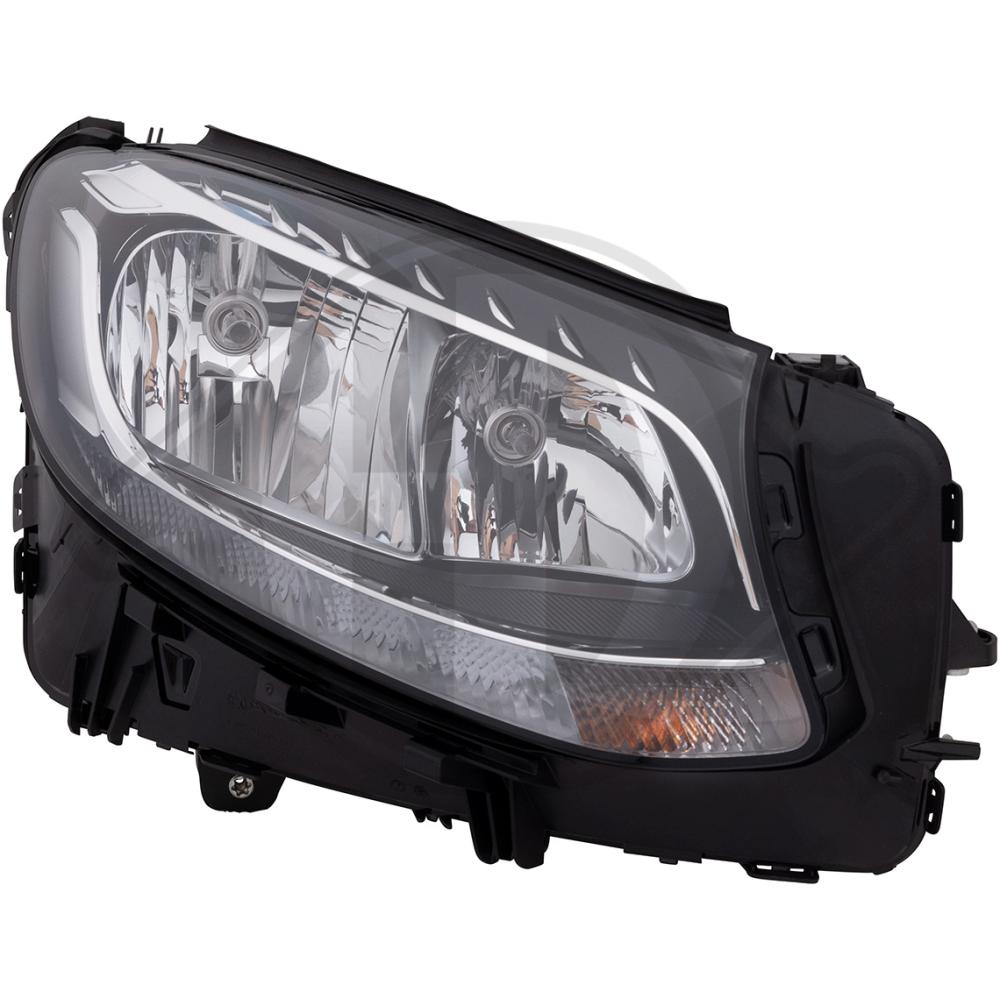 DIEDERICHS Forlygte 1656080 WY5W højre for MERCEDES-BENZ