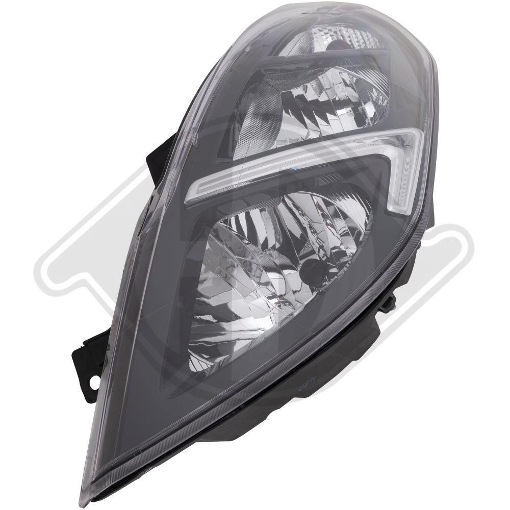 DIEDERICHS Forlygte 1887181 H7/H1 venstre for OPEL