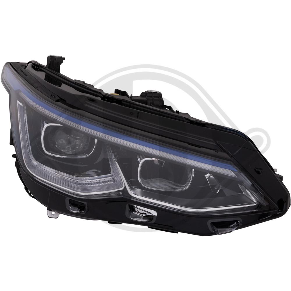 DIEDERICHS Forlygte 2218986 højre for VW
