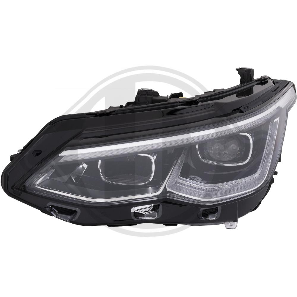 DIEDERICHS Forlygte 2218985 venstre for VW