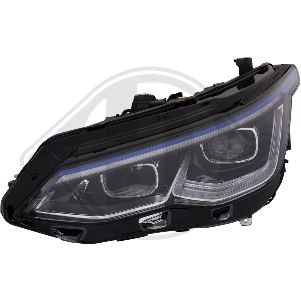 DIEDERICHS Forlygte 2218987 venstre for VW