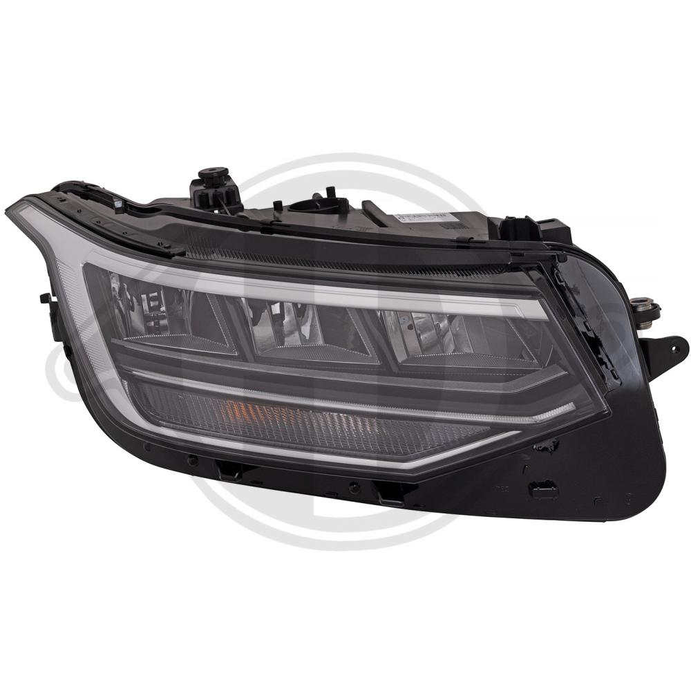 DIEDERICHS Forlygte 2256180 højre for VW